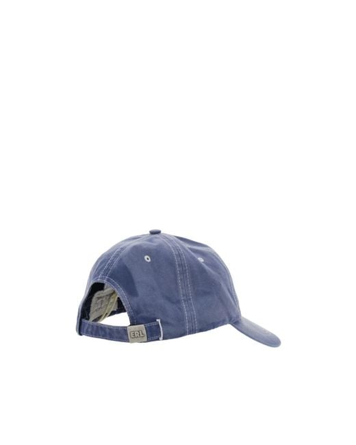 ERL Blue California Embroidered Baseball Hat for men