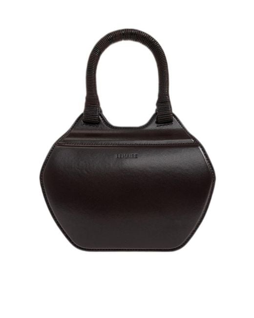 Lemaire Black Frog Mini Tote Bag