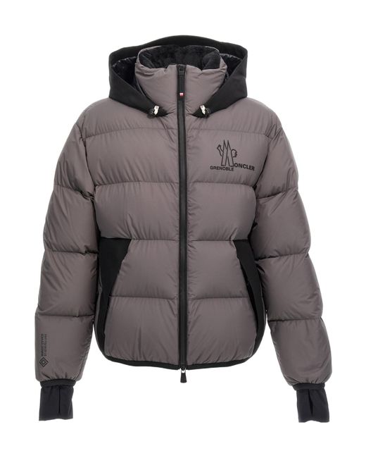 Moncler Gray Marcassin Down Jacket for men