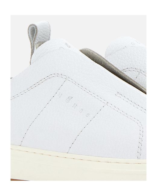 Hogan White H-Tv Low-Top Sneakers for men