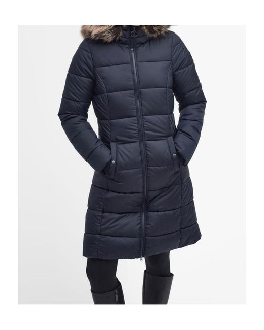 Barbour Blue Rosoman Quilted Jacket