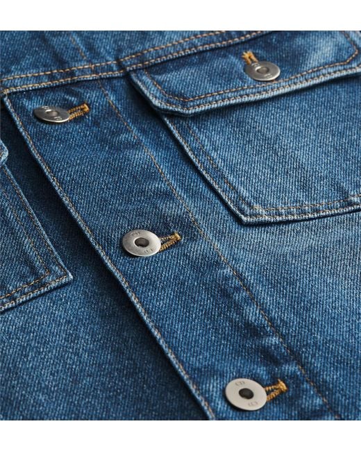 Dior Blue Cropped Jacket