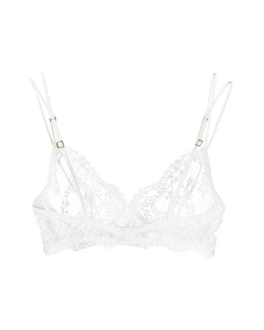 La Perla White Lace Underwear