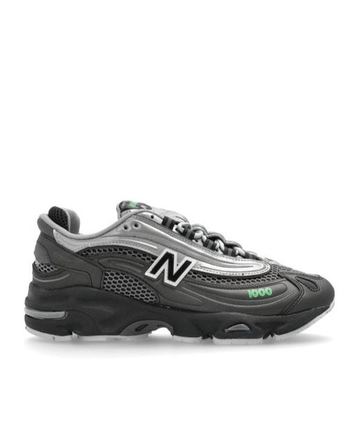 New Balance Black 1000 Panelled Sneakers for men