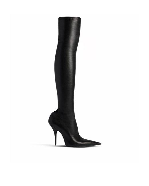 Balenciaga Black Avenue Boot