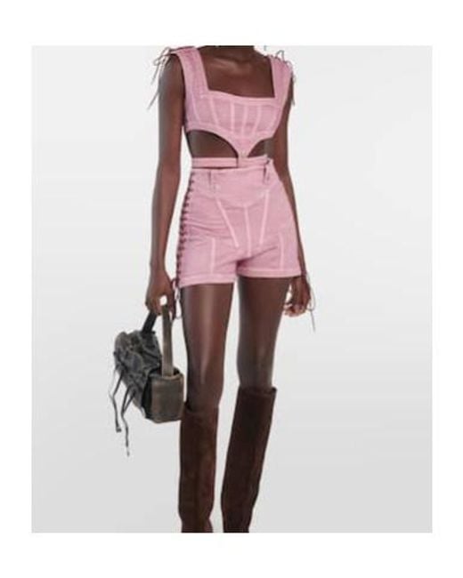 Jean Paul Gaultier Pink Strapless Vest