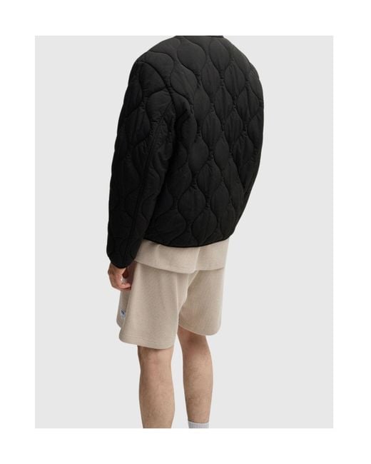 Boss Black Long-Sleeved Cotton Jacket for men