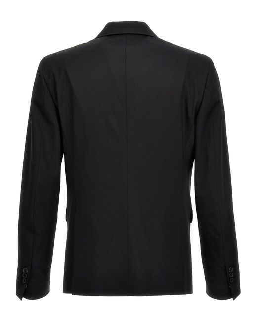 DSquared² Black Single-Breasted Tailored Suits for men
