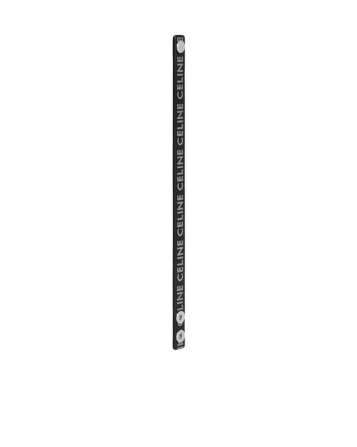 Céline White Monochroms Studs Bracelet for men