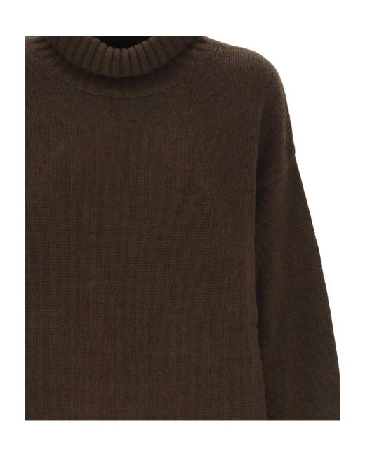 Barbour Brown Long-Sleeved Sweater