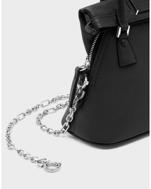 Maison Margiela Black 5Ac Classique Micro Crossbody Bag