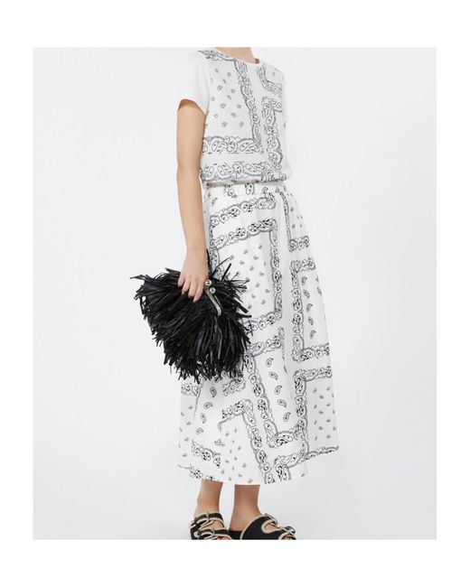 Weekend by Maxmara White Genio Patterned T-Shirt