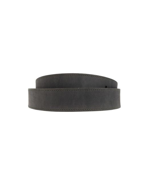 AllSaints White Square Buckle Belt for men
