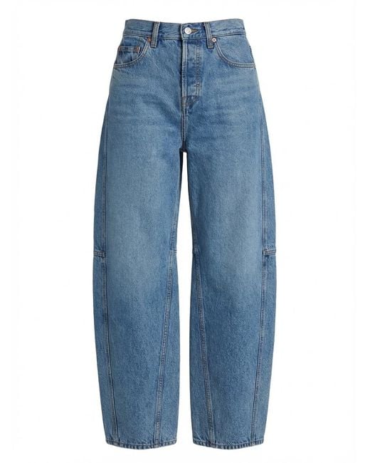Gucci Blue Balloon Denim Pant With Petite Fit
