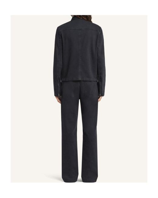 Courreges Black Courrèges City Shadow Denim Jacket for men