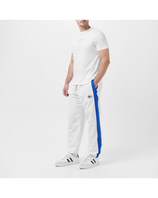Lacoste White Casual Trousers for men