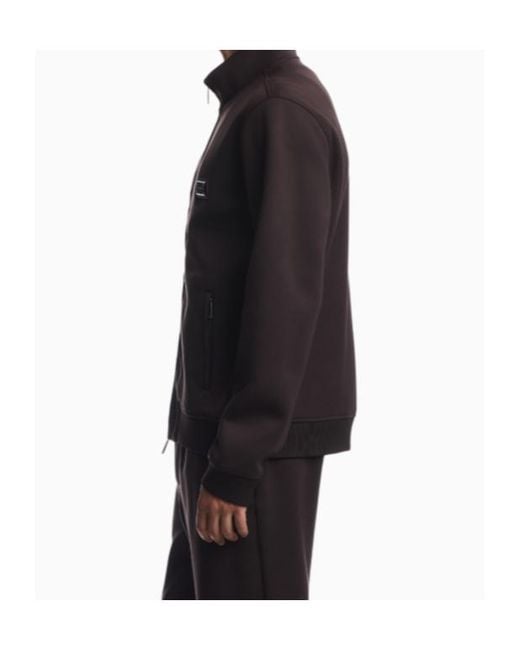 Emporio Armani Blue Full-Zip Sweatshirt for men