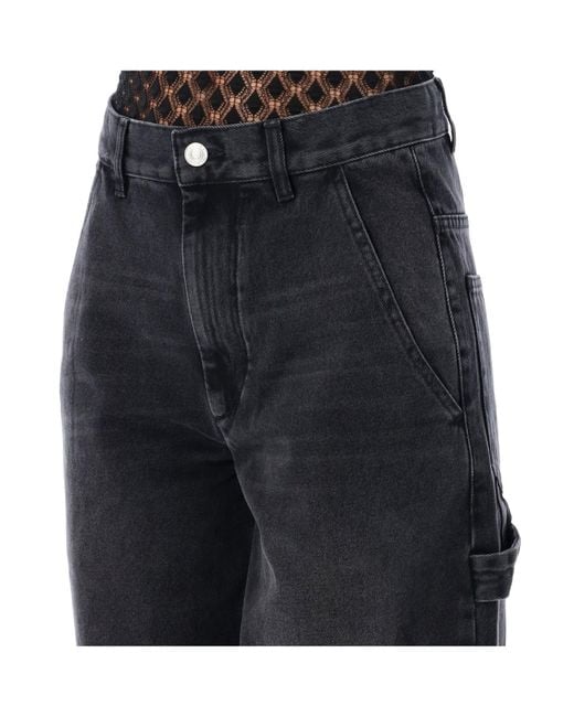 Isabel Marant White Isabel Marant Étoile Solene Mid-Rise Jeans