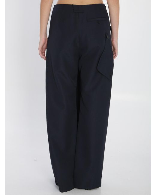 Jean Paul Gaultier Blue The Wraparound Pant Skirt