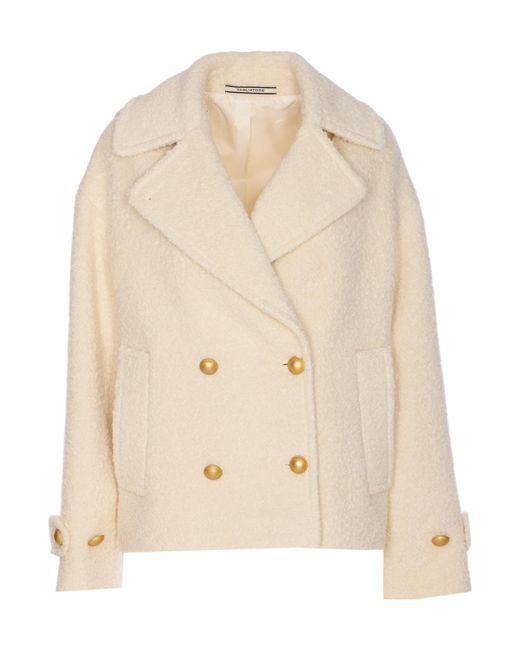 Tagliatore Natural Long Sleeve Double-Breasted Jacket