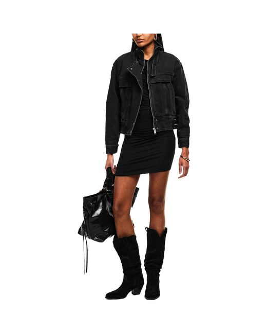 Isabel Marant Black Cowboy Motorcycle Style Jacket