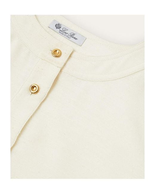 Loro Piana White Jadyn Shirt