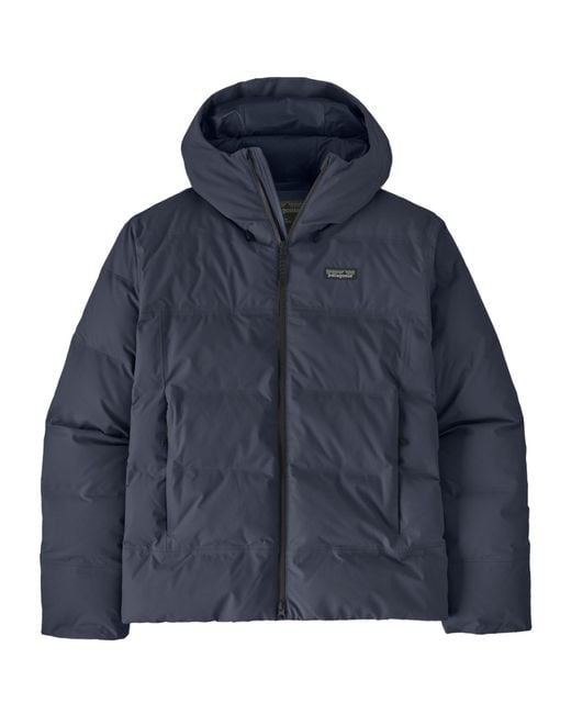 Patagonia Blue Jackson Glacier Hooded Jacket for men