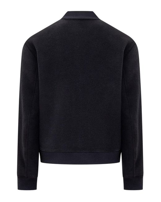 Etro Blue Zipped Bomber Jacket for men