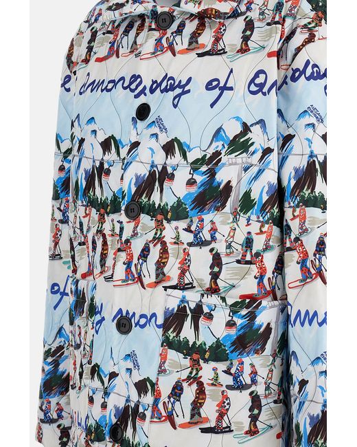 ALESSANDRO ENRIQUEZ Blue Single-Breasted Jacket