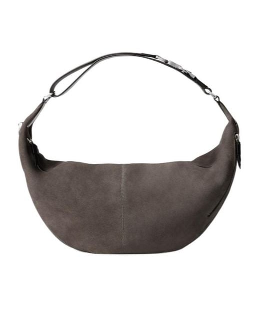 Lemaire Brown Quiver Clip Shoulder Bag for men