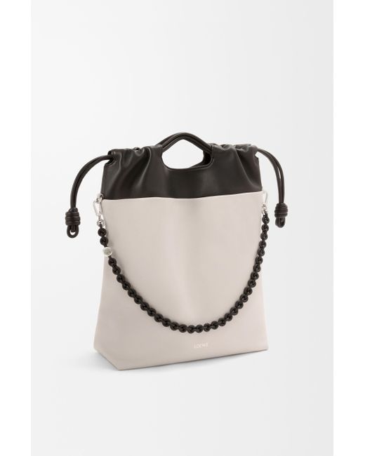Loewe Black Flamenco Purse Tote Bag