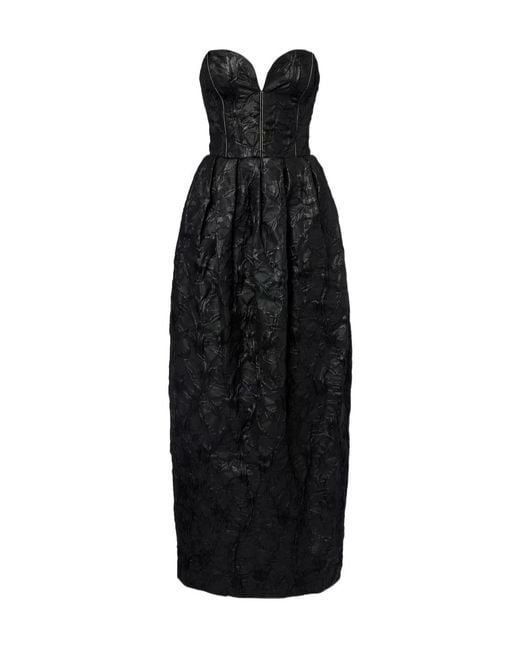 Jonathan Simkhai Black Tube Top Dress