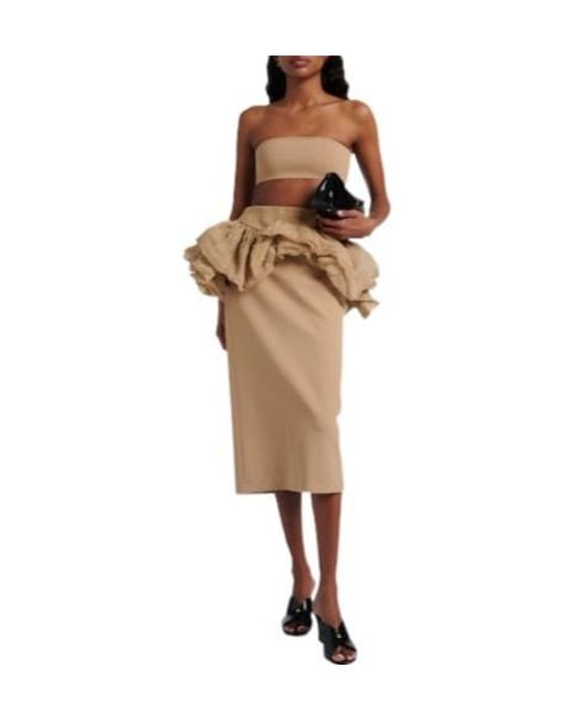 Max Mara Natural Bandeau Top