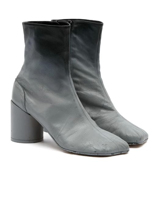 MM6 by Maison Martin Margiela Gray Ankle Boot