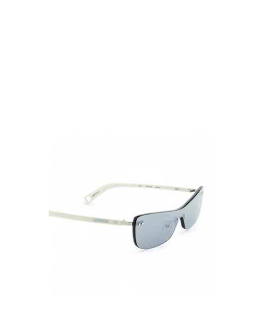 Jacquemus White X Linda Farrow Mirada Cat Eye Sunglasses for men