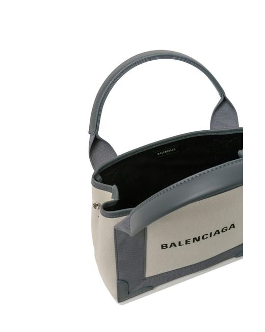 Balenciaga Gray Xs Logo Letter Shoulder Bag