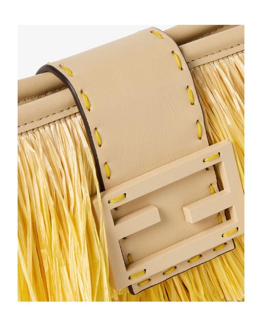 Fendi Metallic Baby B Shoulder Bag