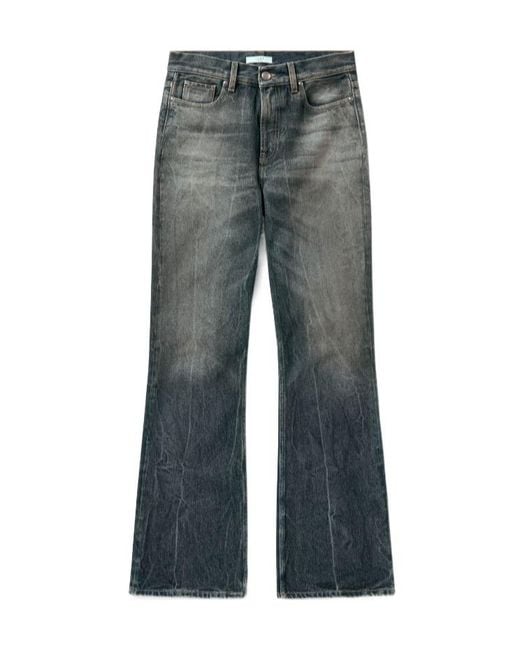 1989 STUDIO Gray Straight-Leg Jeans