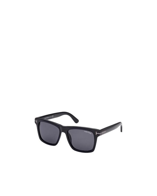 Tom Ford White Logo Sunglasses for men