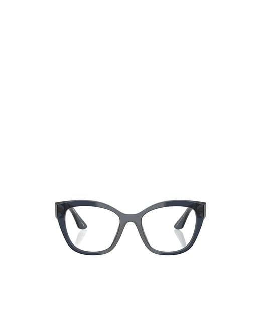 Miu Miu White Eyewear Square-Frame Glasses