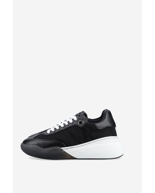 Stella McCartney Black Loop Low-Top Sneakers