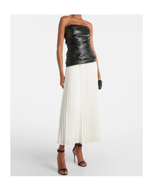 Jonathan Simkhai White Tube Top Dress