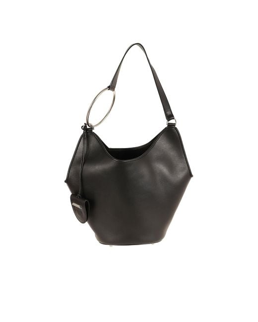 Dondup Black Top-Handle Handbag