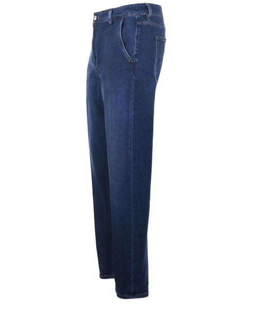 PT01 Blue Pt Torino Straight-Leg Jeans for men