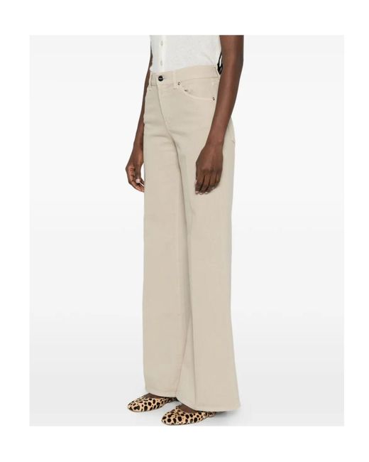 Dondup Natural Five-Pocket Belt-Loop Jeans
