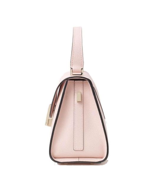 Valextra Pink Folded Structure Shoulder Bag