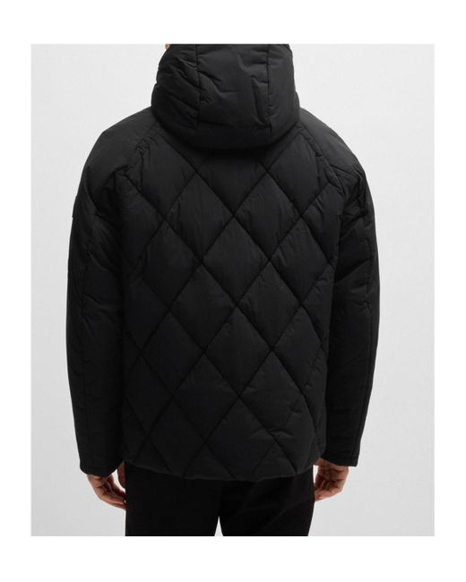 Boss Black Long-Sleeved Short Down Jacket for men