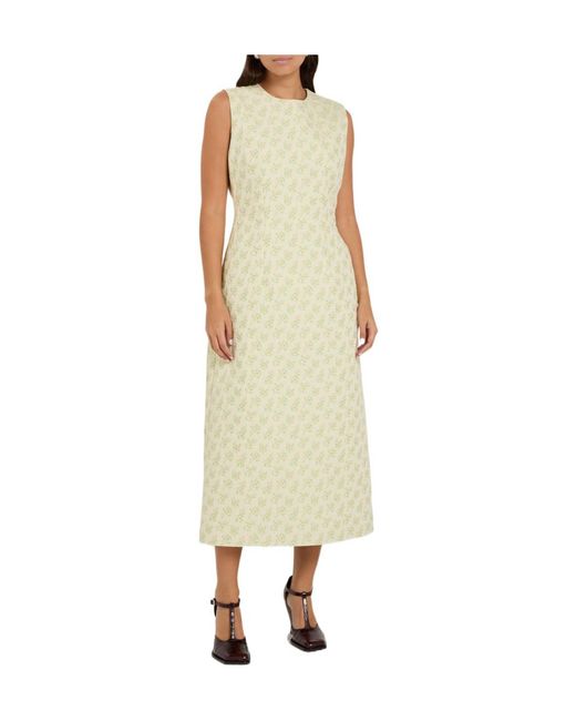 Simone Rocha Natural Medium-Length Dress