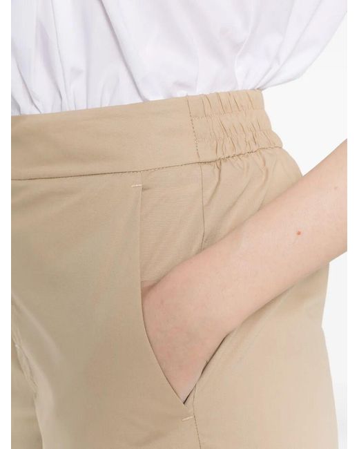 Twinset Natural Button-Fastening Trousers