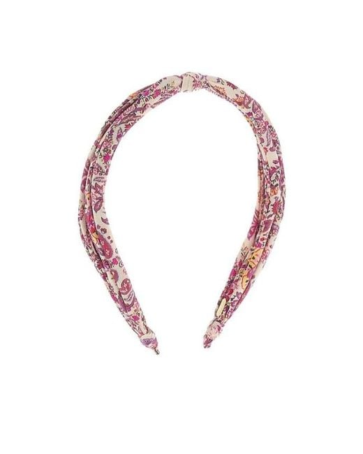 Etro Multicolor Logo Hair Accessories